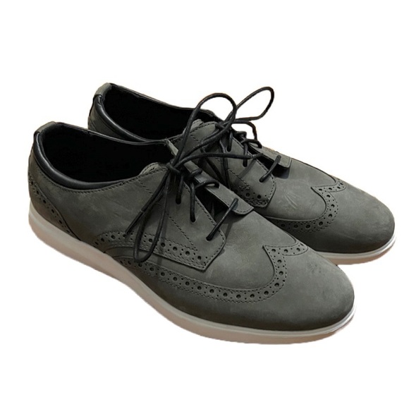 Cole Haan Zero Grand Grey Oxford Shoes - Picture 1 of 10